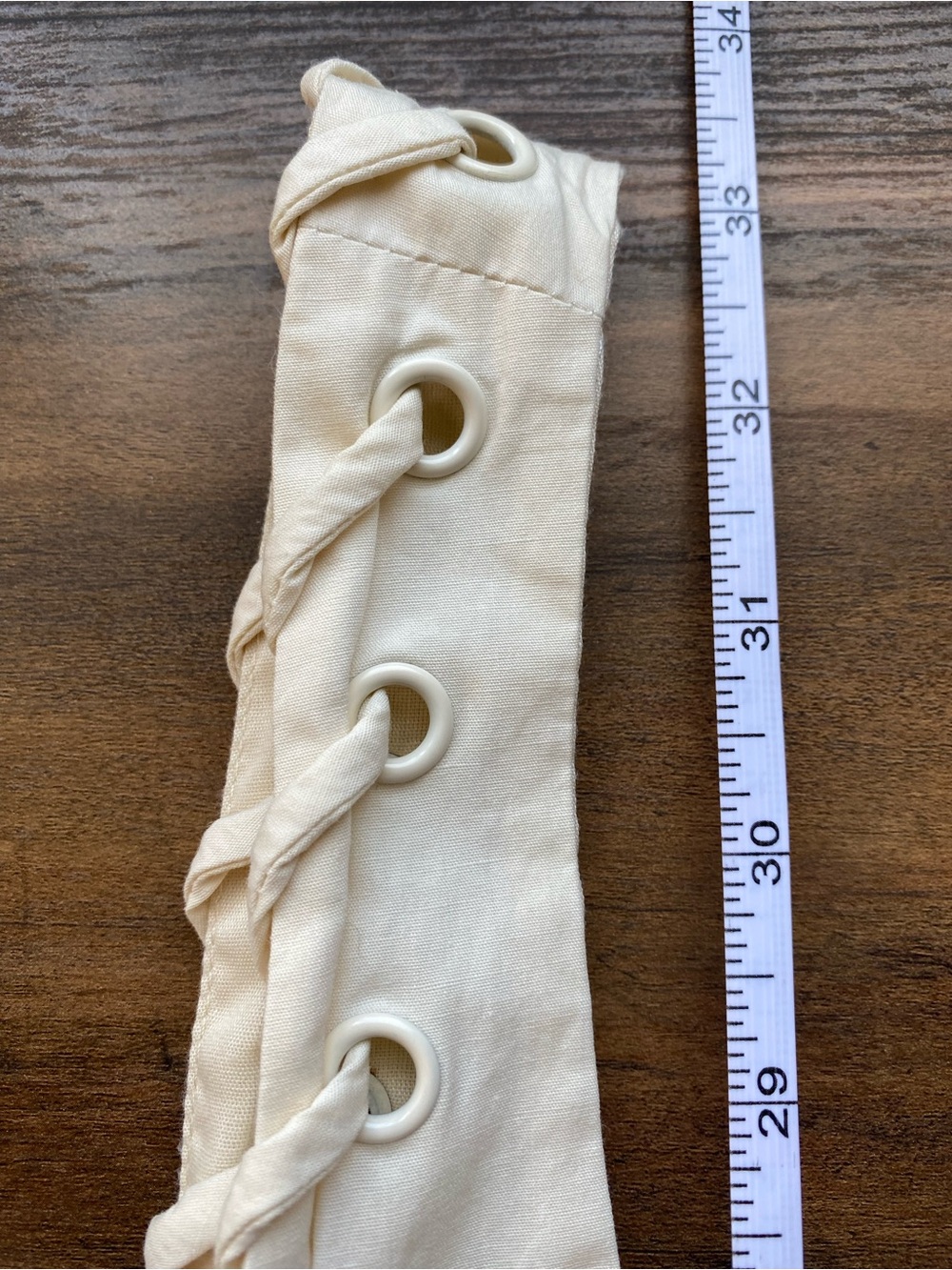 AUREUM Cream Square-Neck Tiered Mini Dress - Picture 6 of 7